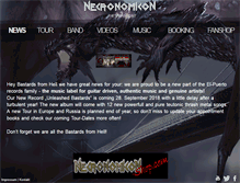 Tablet Screenshot of necronomicon.eu